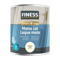 Lak waterb mat c.wit 14204 750ml