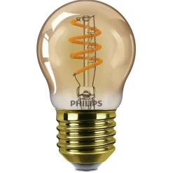 Lamp LED bol met spiraal dimbaar Vintage 15W E27