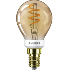 Lamp LED bol met spiraal dimbaar Vintage 15W E14