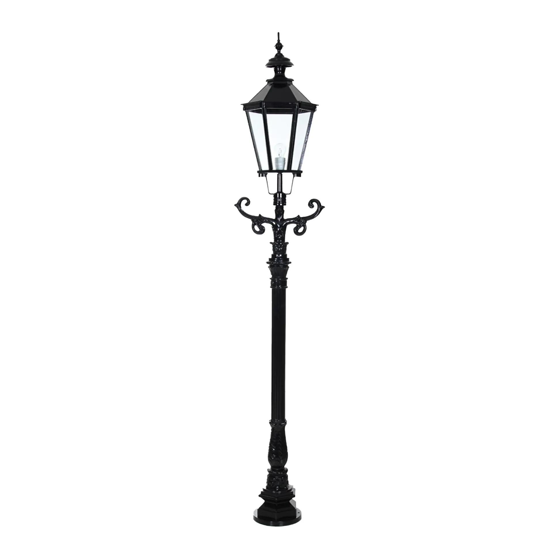 Lamp staand Volendam 85 cm zwart Diamant