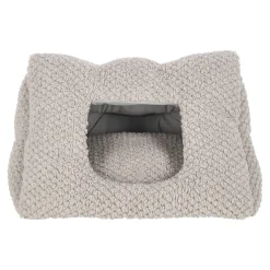 Mand kat Myo driehoek grijs 50 x 35 x 34 cm