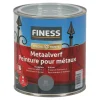 Metaalverf hoogglans grijs 750ml Finess