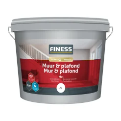 Muurverf wit 1410 10L Finess