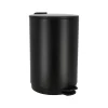 Pedaalemmer soft close 20L zwart