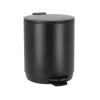 Pedaalemmer soft close 5L zwart