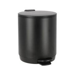 Pedaalemmer soft close 5L zwart