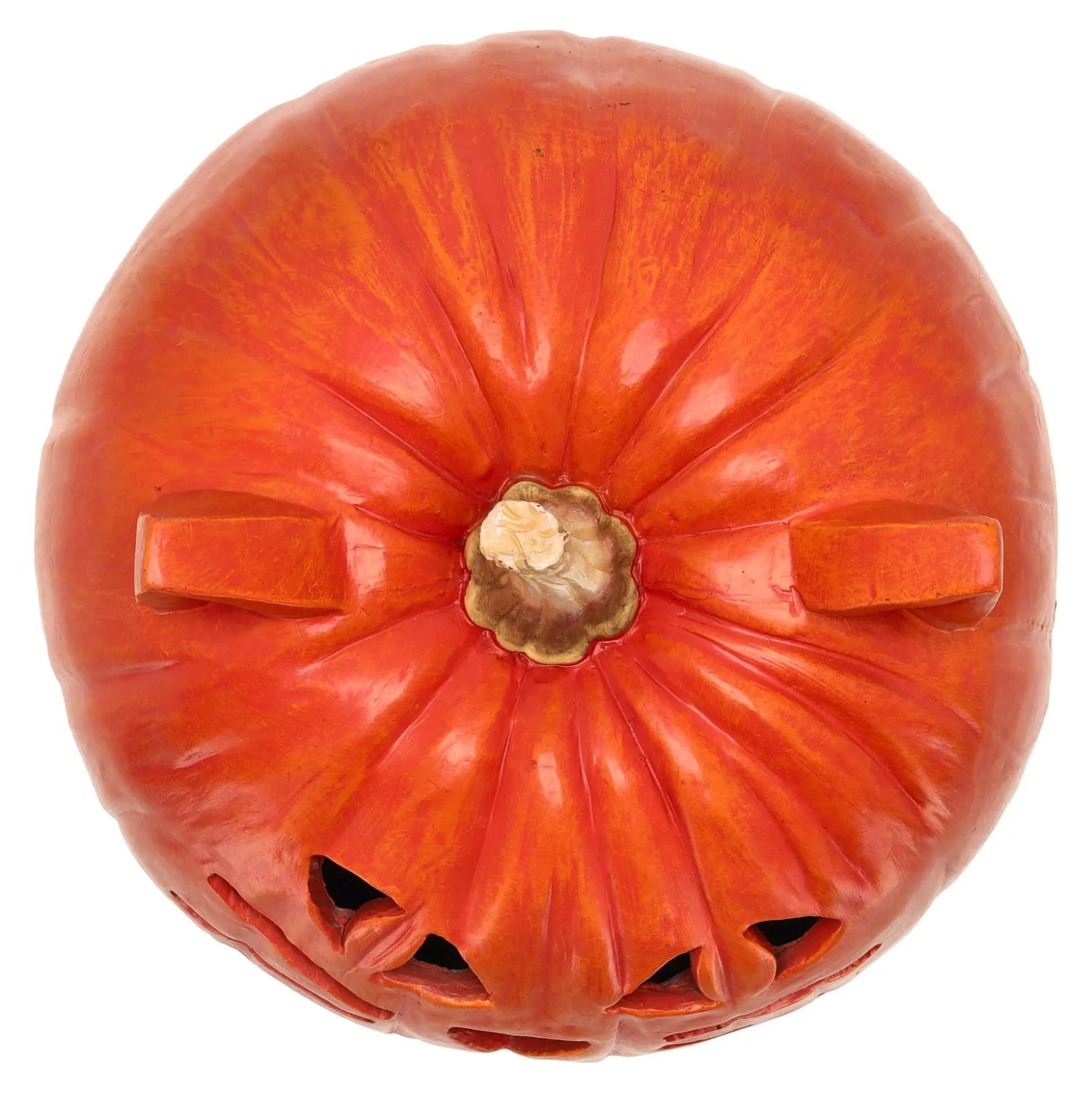 Pompoen Halloween kat LED 25 cm