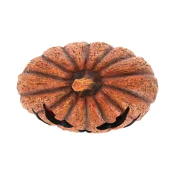 Pompoen vlam oranje 22 cm led