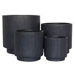 Pot Cardella wash black 24 cm