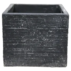 Pot Utah cubi graphite 23 cm