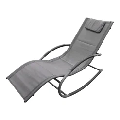 Schommelstoel Solvera Antraciet Bois le Duc