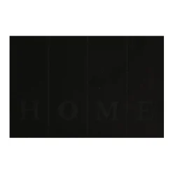 Schoonloopmat Home zwart 40x60 cm