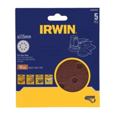 Schuurschijf Ø115mm K40 5st. Irwin