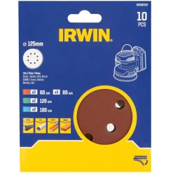 Schuurschijf Ø125mm 10st. Irwin