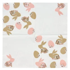 Servet 33x33cm blooming bunnies 20st