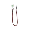 Sliplijn nylon rood 10mm 70cm