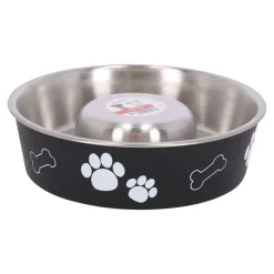 Slowfeeder Kena zwart 17cm
