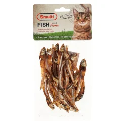 Snack K gedroogde vis 50g Smulti