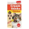 Snack kat cream sticks kip 5St Sanal