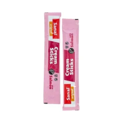 Snack kat cream sticks zalm 5St Sanal