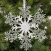 Sneeuwvlok glitter 21 cm