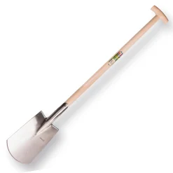 Spade Atlas diamant polijst met steel 95cm