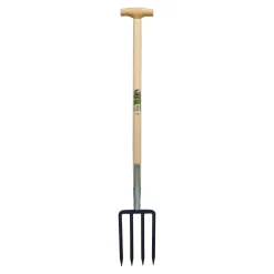 Spitvork 4 tands Atlas met steel 85cm