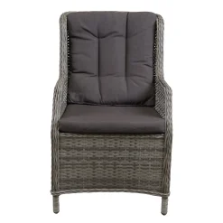 Stoel Manuli willow grey met kussen