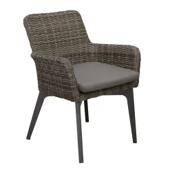 Stoel Retosi willow grey met kussen