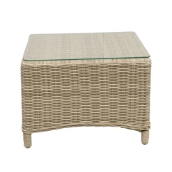 Tafel bijzet Aprano 57x57 cm White Orchid Bois le Duc