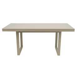 Tafel Brozzi hoog 140x75cm milky grey