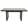 Tafel Brozzi hoog 140x75cm zwart