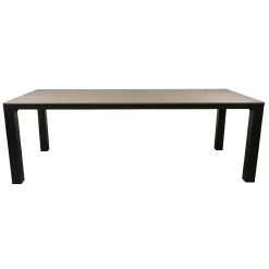 Tafel Cardona 220x100 cm Antraciet Bois le Duc