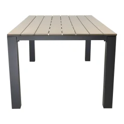 Tafel Cardona 180x100 cm Antraciet Bois le Duc