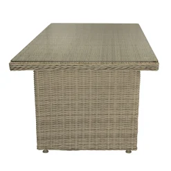 Tafel Caspoli 150x80cm white grey Bois le Duc