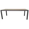 Tafel Cerreto 200x100cm antra metal