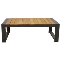 Tafel Foxton 116x60 cm Antraciet Bois le Duc