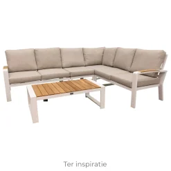 Tafel Foxton 116x60cm wit