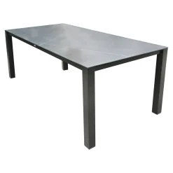 Tafel Versilia 160x90 cm Zwart Bois le Duc