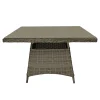 Tafel Vezza 120x120cm white grey
