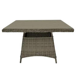 Tafel Vezza 120x120cm white grey