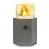 Tafelhaard gas inca warm grijs