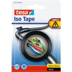 Tape elektrisch isolatie zwart 10M