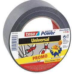 Tape Power uni 50mmx30M grijs