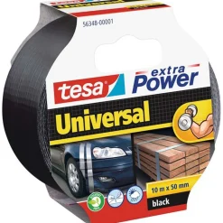 Tape Power uni 50mmx10M zwart