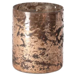 Theelichthouder glas Vosnon 10 cm