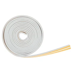 Tochtstrip E-rubber 6 meter wit