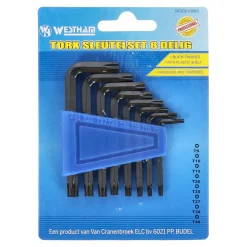 Torx Sleutelset 8-delig Westham