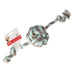 Touw hond kleur 3 knopen jumbo