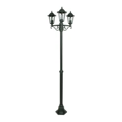 Tuinpaal Bologna Hoogte 200 cm 3 lamps Diamant